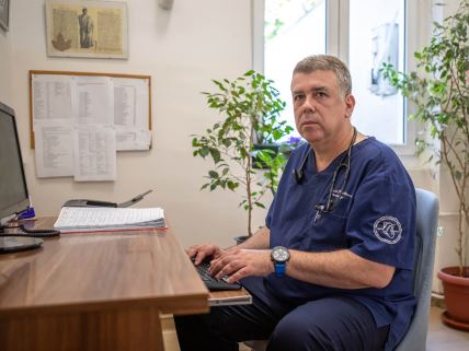 prof. dr Predrag Mitrović, kardiolog Urgentnog centra Univerzitetskog kliničkog centra Srbije