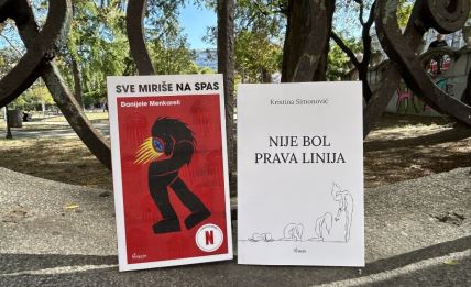 Sve miriše na spas i Nije bol prava linija.jpg