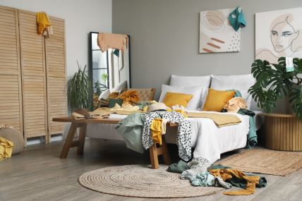 Spavaća soba u neredu