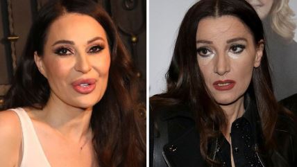 Ceca Ražnatović i Mira Škorić