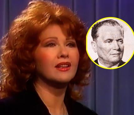 Daliborka Stojšić i Josip Broz Tito