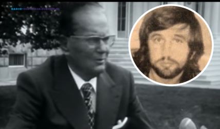 Josip Broz Tito i Slobodan Mitrić, poznatiji kao Karate Bob