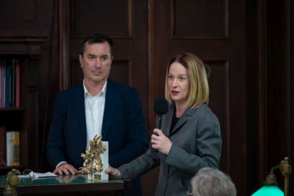 Tamara Grujić i Nenad Krzman član UO Fondacije Studenica .jpg