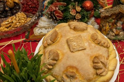 Trpeza na Badnji dan