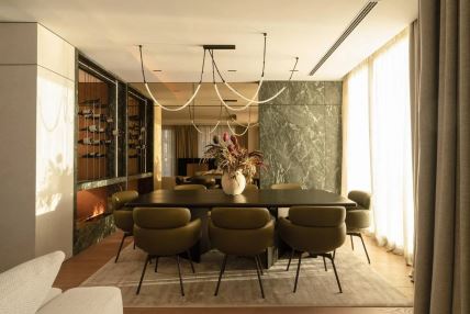 Enterijer stana u Beogradu na vodi