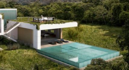 Raskošna kuća sa bazenom i baštom na krovu: zavirite u modernu i otmenu vilu za ljubitelje luksuza (FOTO)