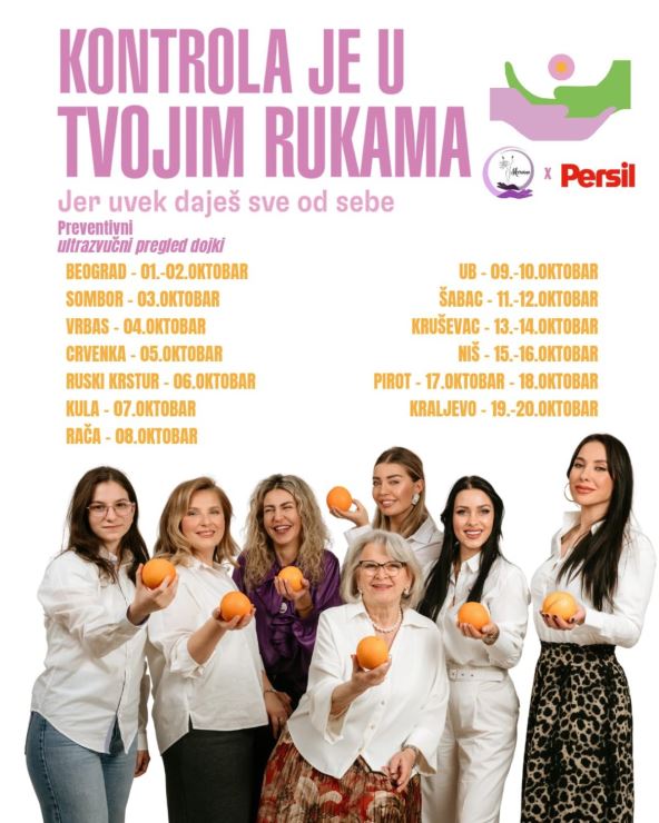 Persil i Heroine u zdravstvenoj kampanji