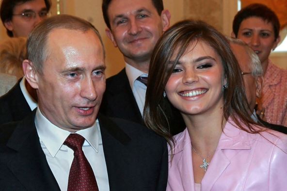 Alina Kabajeva i Vladimir Putin