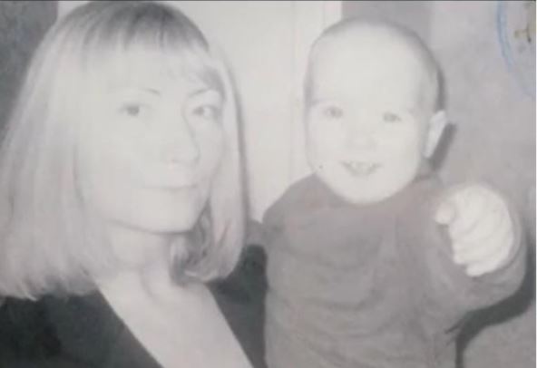 Slika Marije i malog Nikite