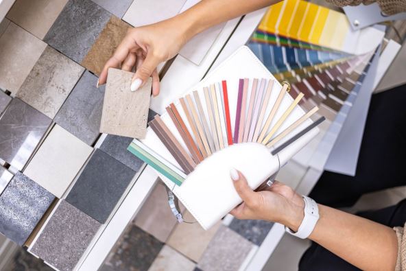 Žena bira boju fuga