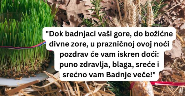 Molitva za osvećenje badnjaka čita se na Badnji dan