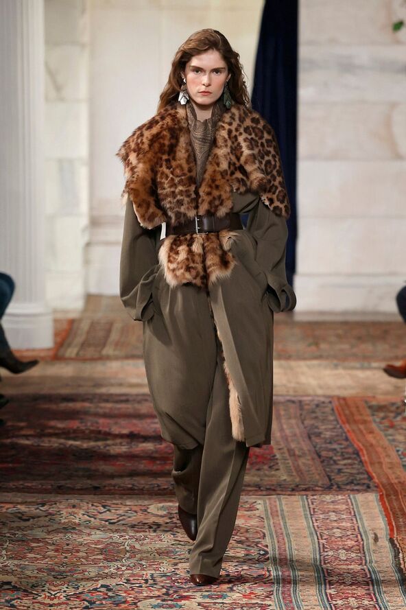 braon kaput leopard sal moda Ralf Loren 1074822410.jpg