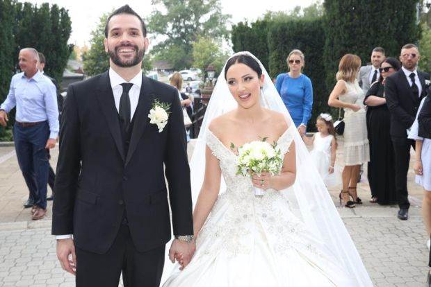 Aleksandra Prijović i Filip Živojinović slave četvrtu godišnjicu braka