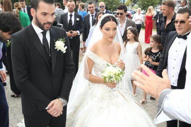 Aleksandra Prijović i Filip Živojinović slave četvrtu godišnjicu braka