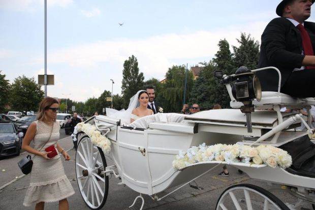 Aleksandra Prijović i Filip Živojinović slave četvrtu godišnjicu braka