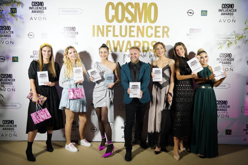 Proglašeni pobednici Cosmopolitan Influencer Awardsa