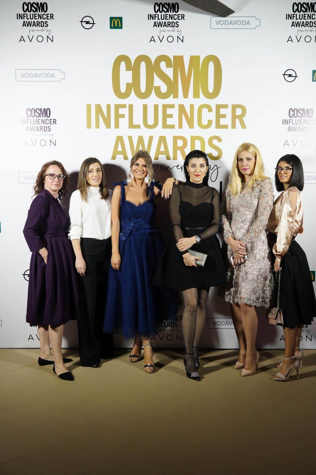 Proglašeni pobednici Cosmopolitan Influencer Awardsa