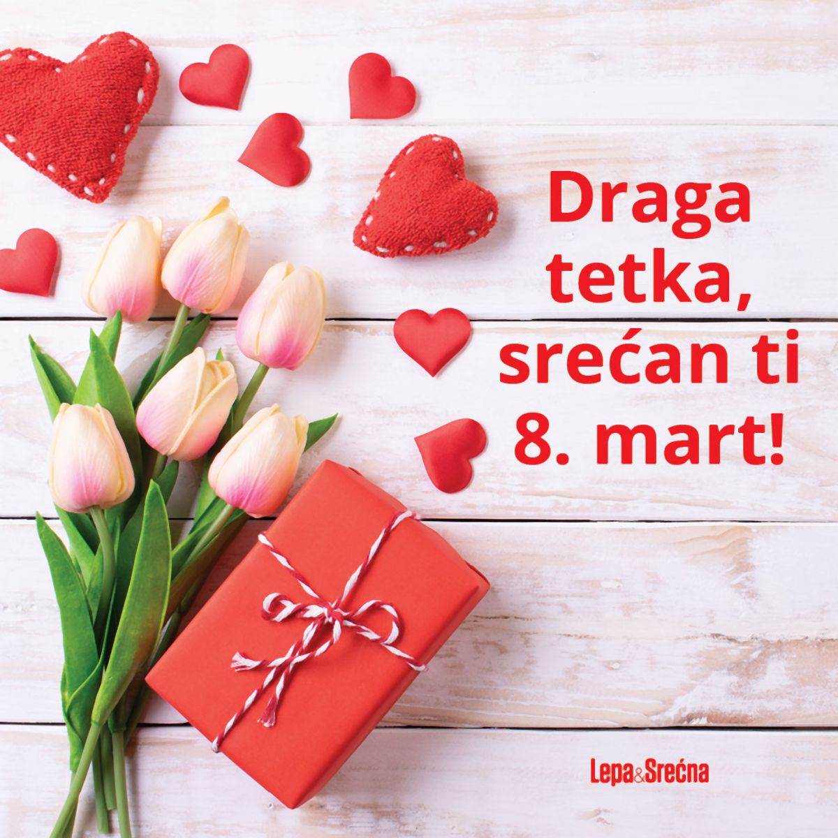 ČESTITKE ZA 8. MART: poželite srećan Dan žena i pošaljite nežnu poruku uz divnu sliku