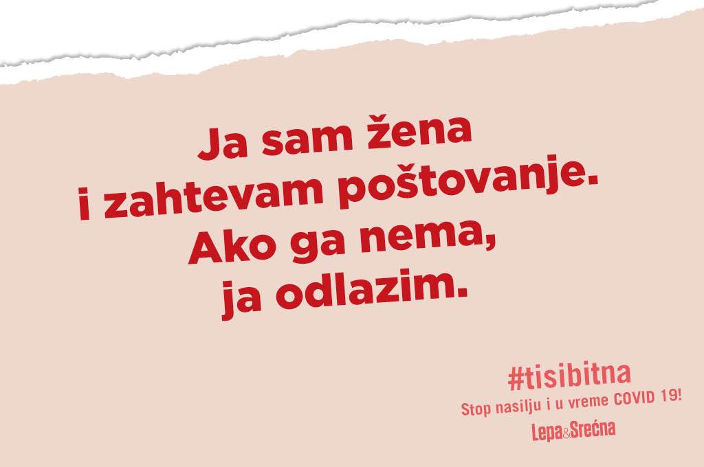 NEKA SVAKA ŽENA ZNA #TISIBITNA: 10 poruka ohrabrenja svim žrtvama porodičnog nasilja (FOTO)