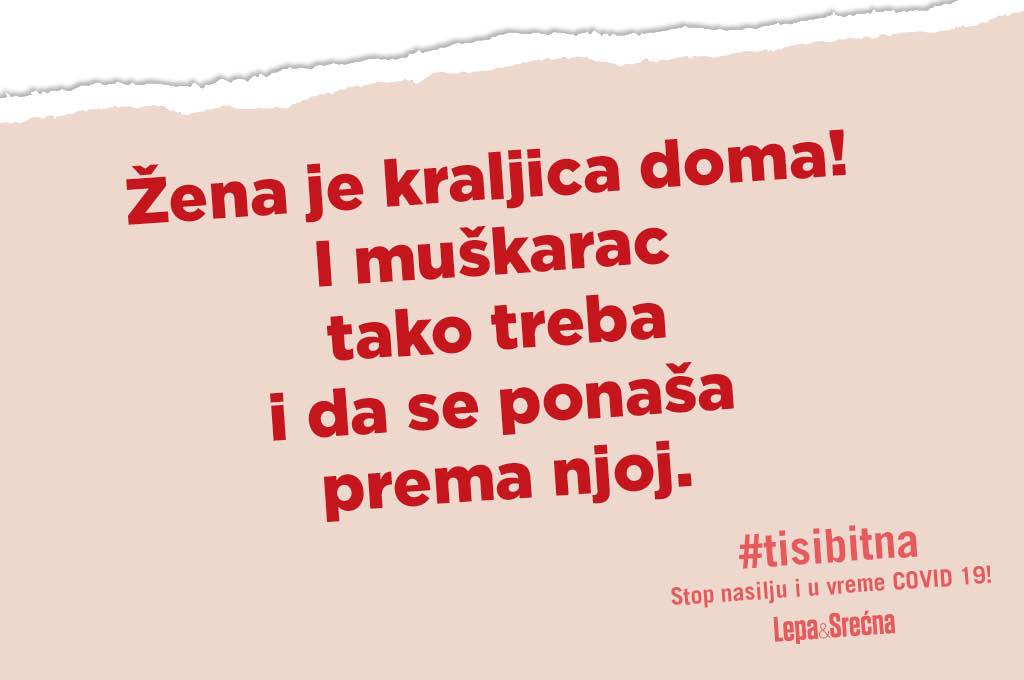 NEKA SVAKA ŽENA ZNA #TISIBITNA: 10 poruka ohrabrenja svim žrtvama porodičnog nasilja (FOTO)