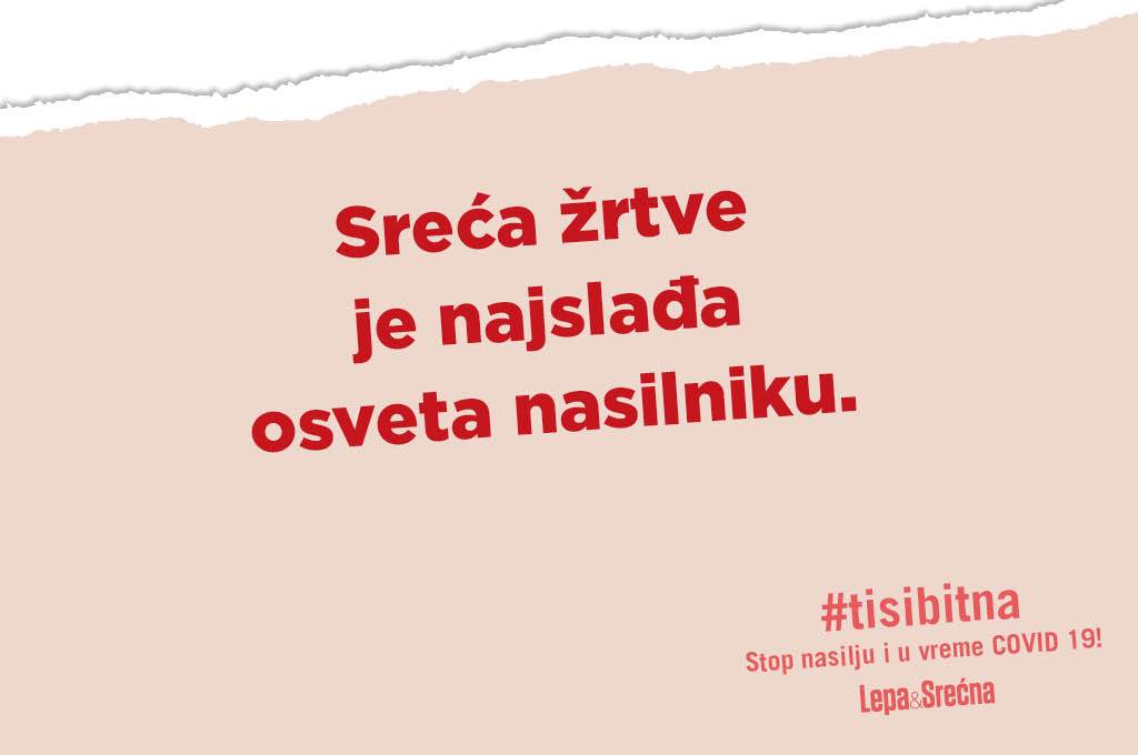 NEKA SVAKA ŽENA ZNA #TISIBITNA: 10 poruka ohrabrenja svim žrtvama porodičnog nasilja (FOTO)