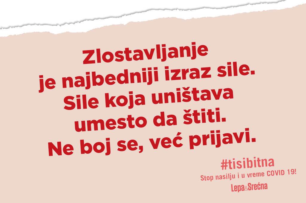 NEKA SVAKA ŽENA ZNA #TISIBITNA: 10 poruka ohrabrenja svim žrtvama porodičnog nasilja (FOTO)