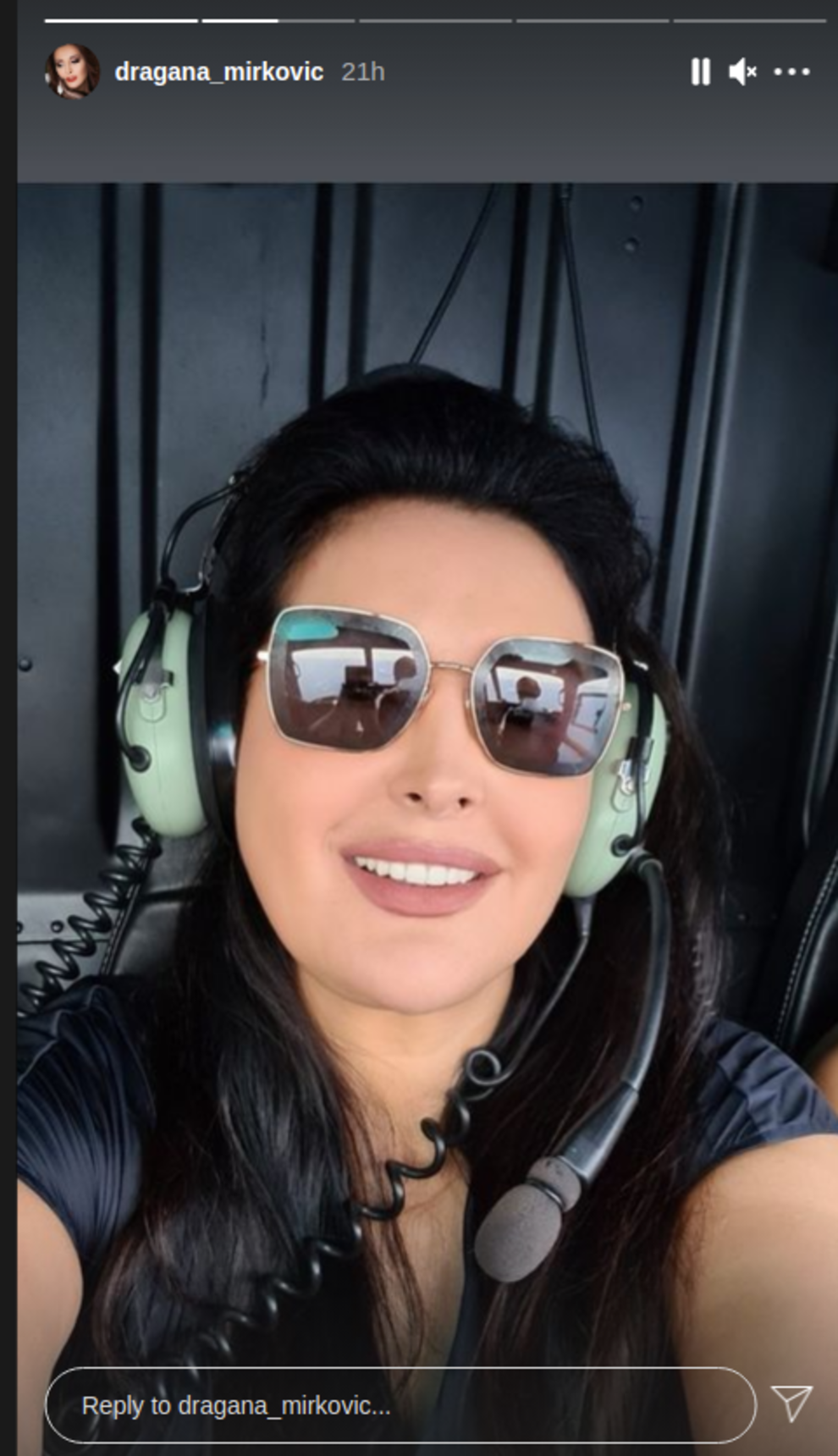 Dragana Mirković na odmoru u  Sen Tropeu