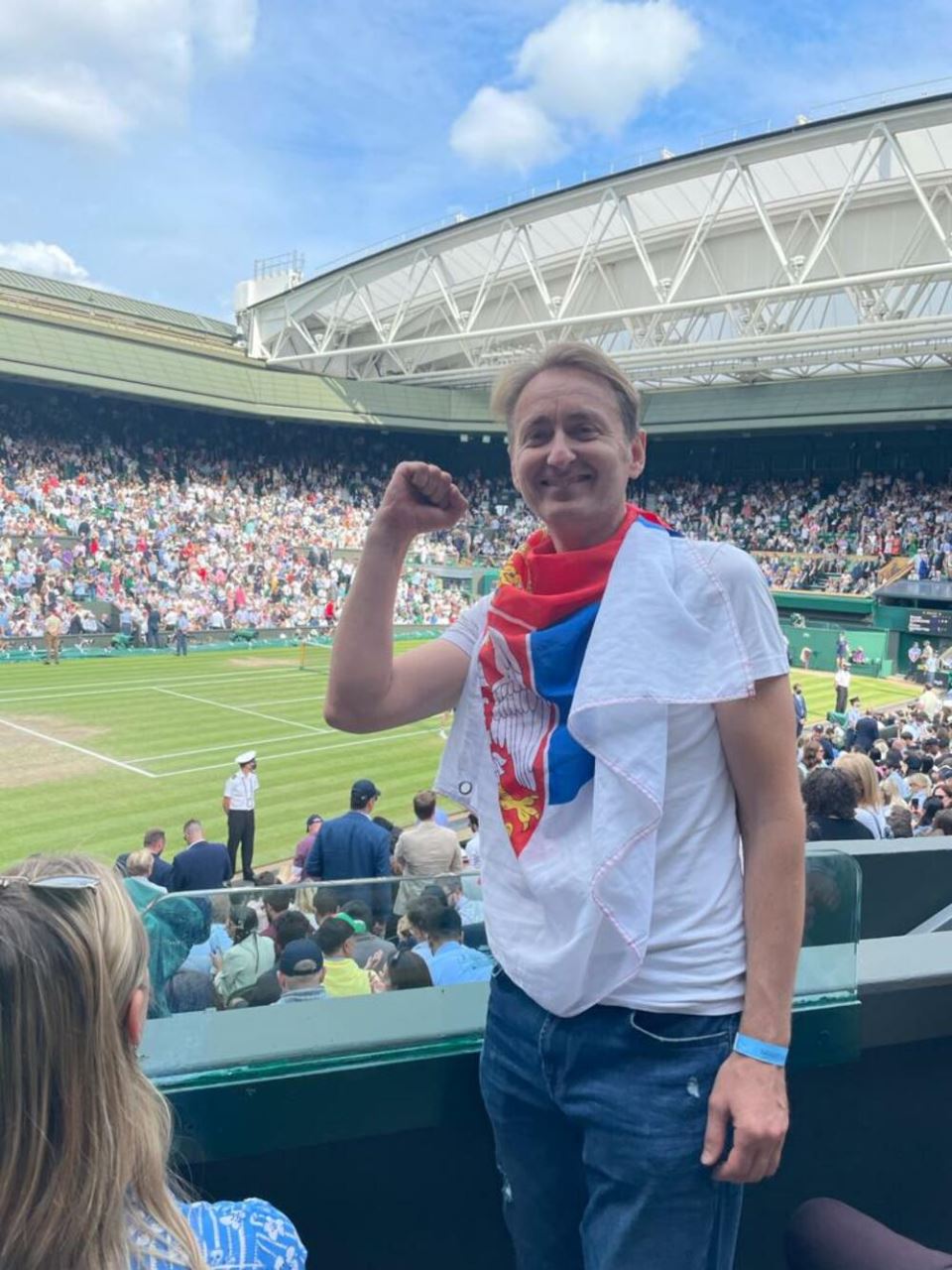 DOBIO SAM KAPU OD NOVAKA, OSEĆAJ KAO KAD MI SE RODIO SIN: Rade i Danijela glavni navijači sa Vimbldona