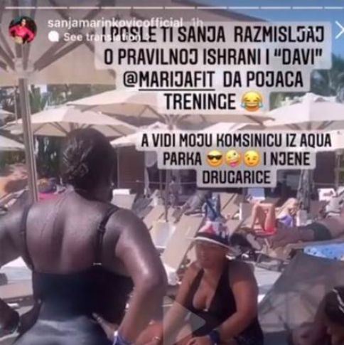 Snežana Borjan kritkovala Sanju Marinković