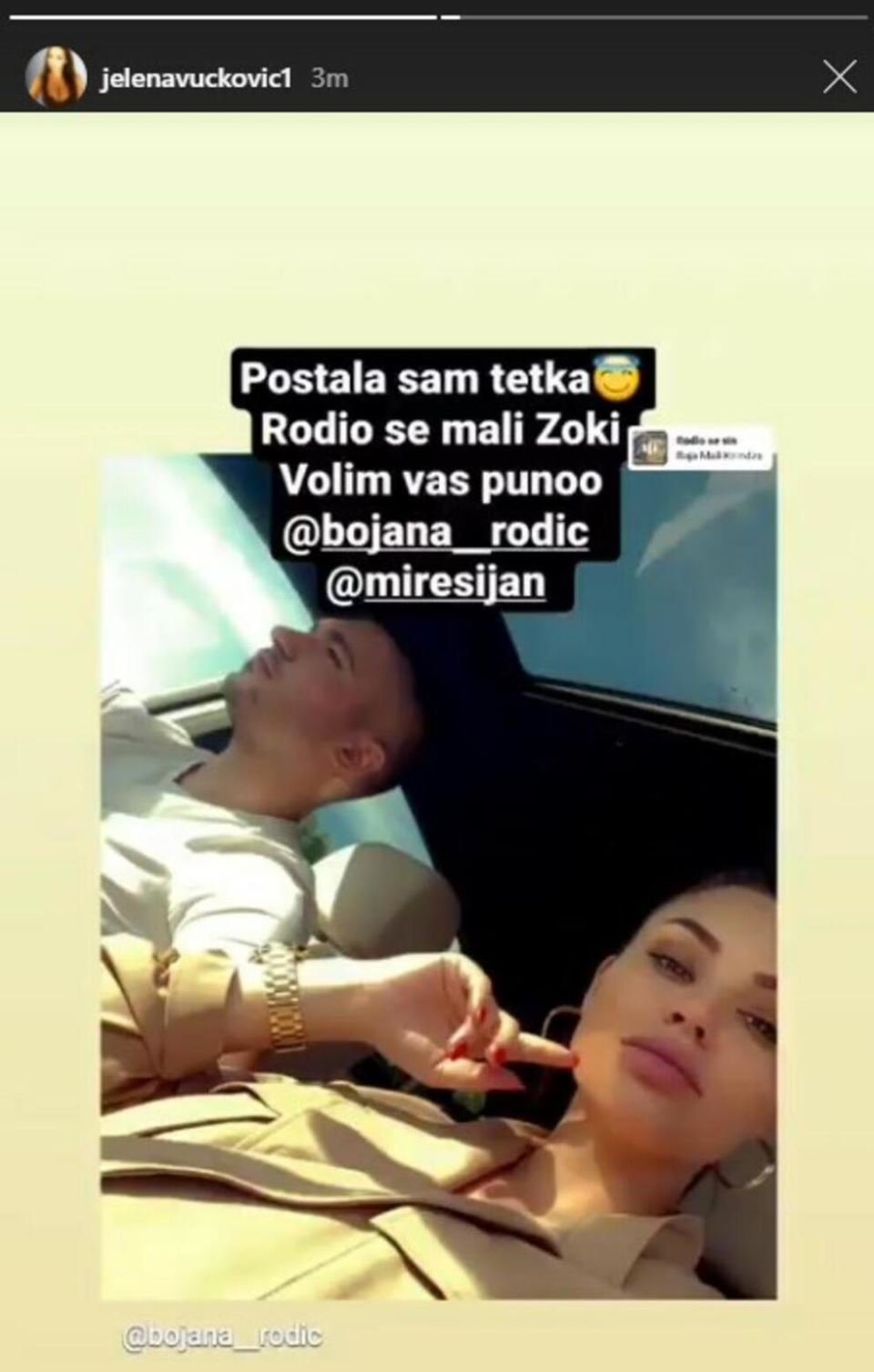 Porodila se Bojana Rodić