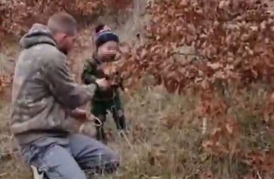 Sin Veljka Ražnatovića, Željko, s ocem je išao ranom zorom da seče badnjak.