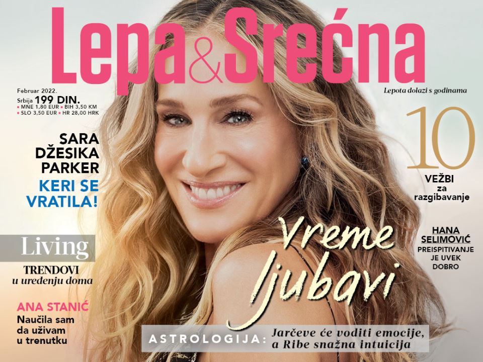 Lepa i srecna, februar 2022. Sara Džesika Parker