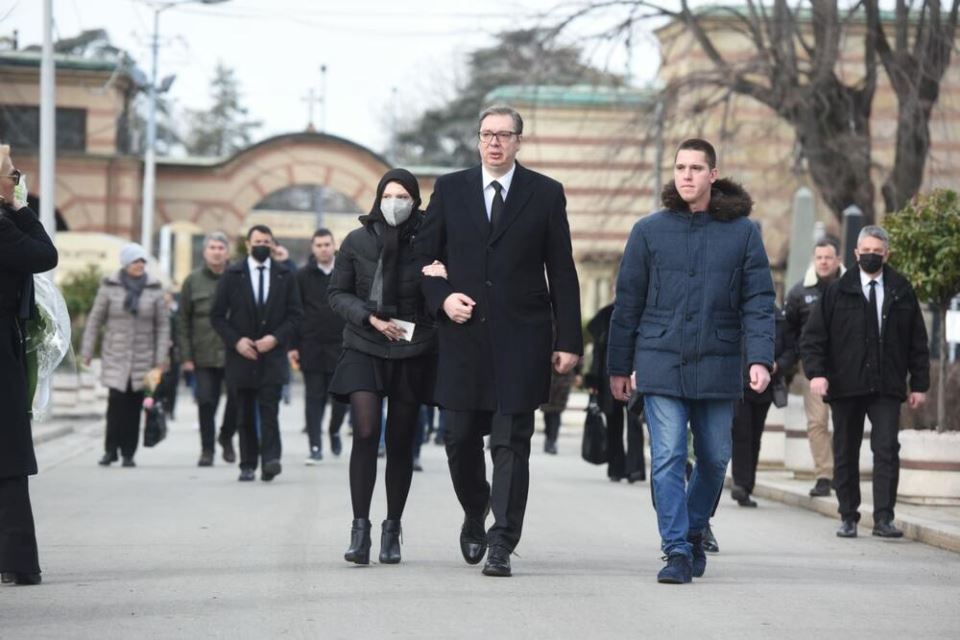 sahrana ksenije vucic danilo milica i aleksandar vucic