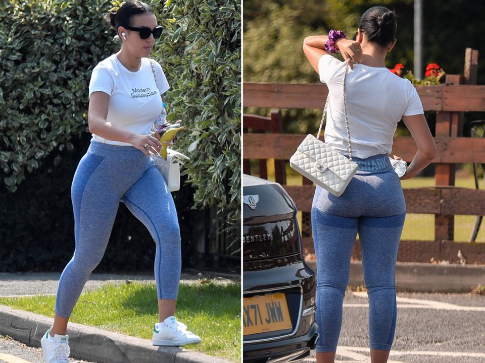 Ronaldova Heorhina šeta višak kilograma