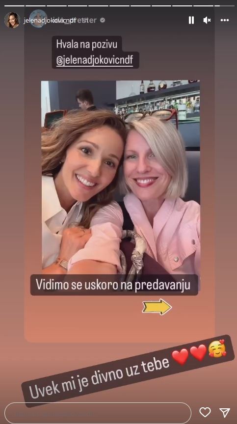 Jelena Đoković i Ida Prester