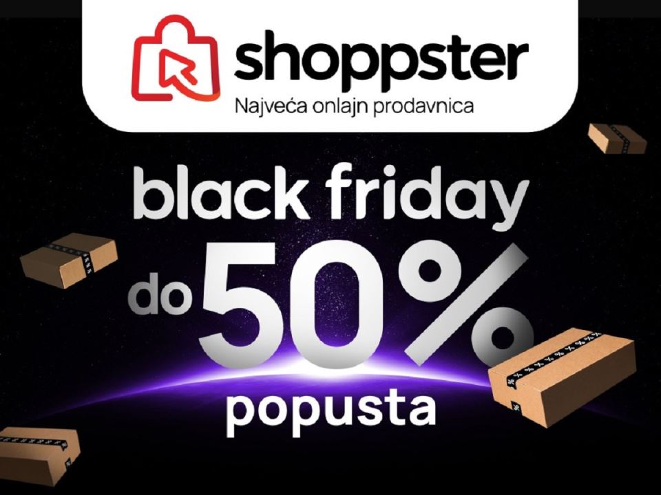 Shoppster i Crni petak popusti