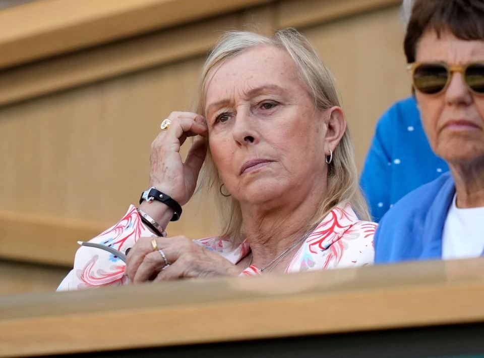 Martina Navratilova rak