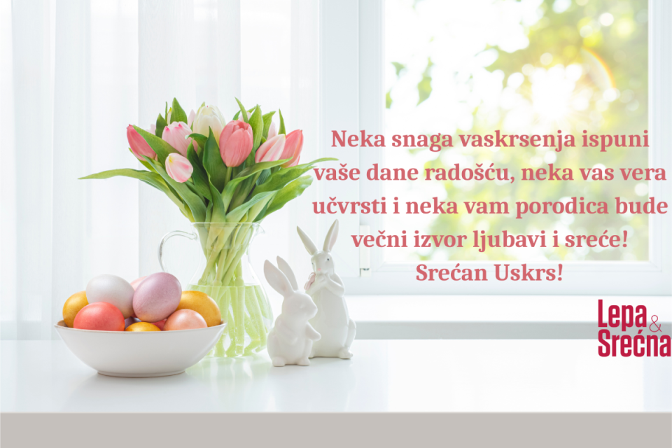 Uskršnje čestitke sa slikom