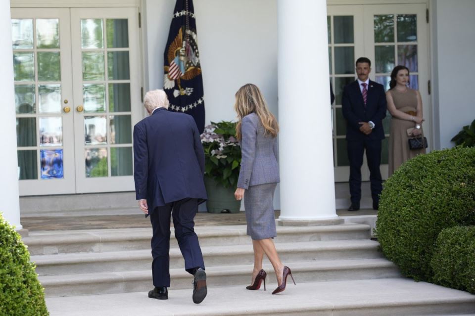 Melanija i Donald Tremp