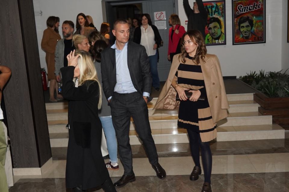 Nemanja Vidić sa ženom Anom