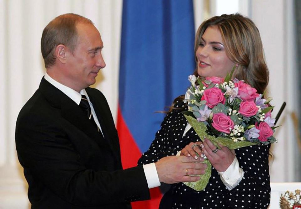 Alina Kabajeva i Vladimir Putin