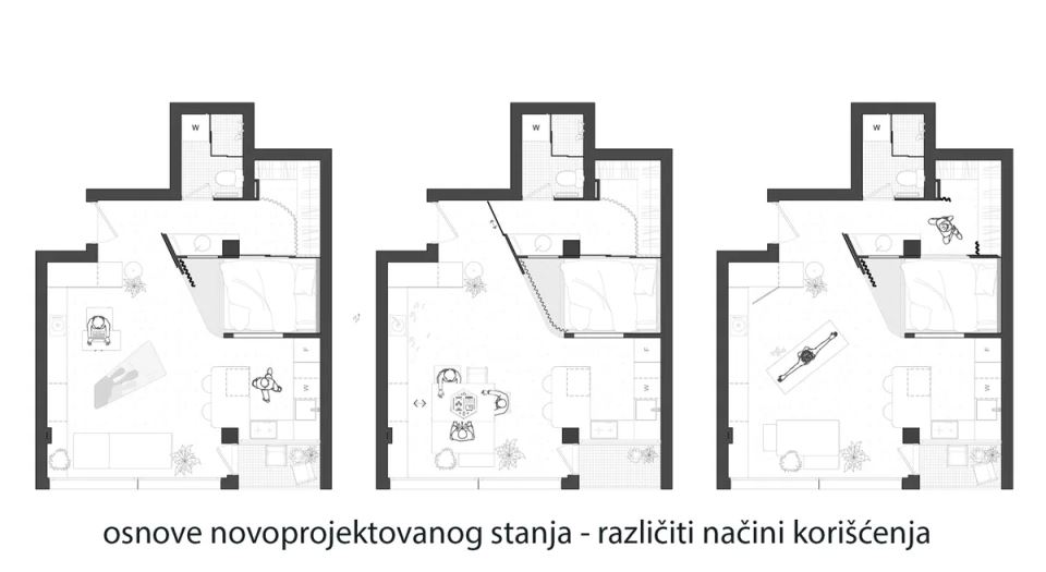 Mali stan u Novom Sadu Parazit Habitat
