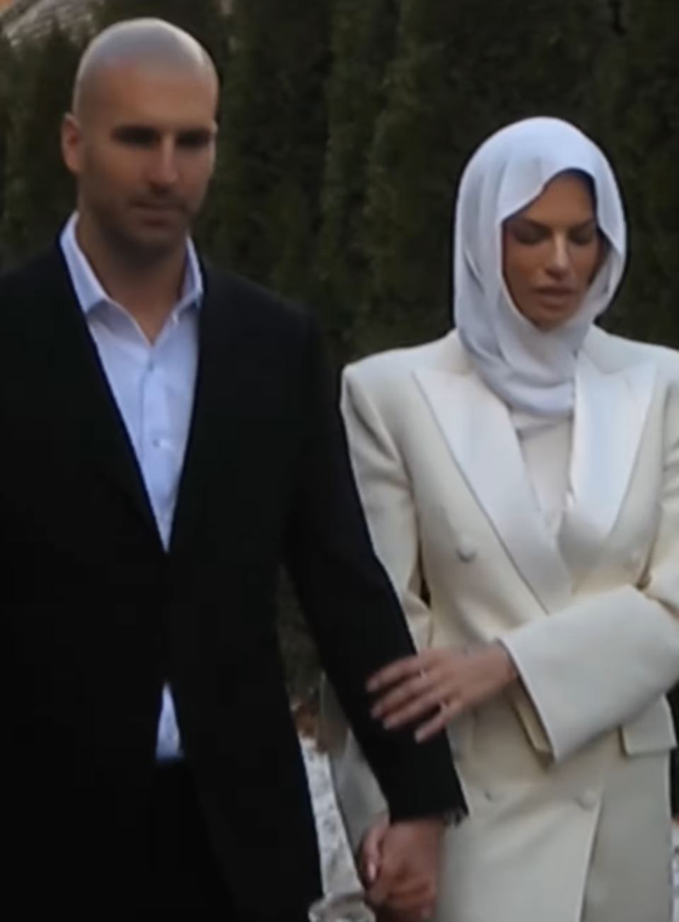 Danijela Dimitrovska na venčanju