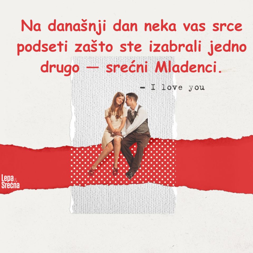 Čestitke za Mladence