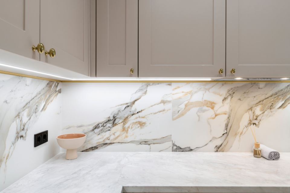 Zidni plastični paneli u kuhinji