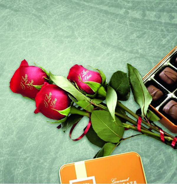 Ljubavne poruke na laticama cveća