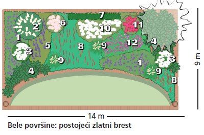 Elegantna prednja bašta