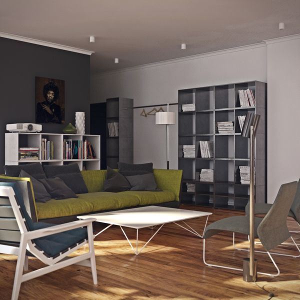 Zanimljivo arhitektonsko rešenje za uređenje dvosobnog stana