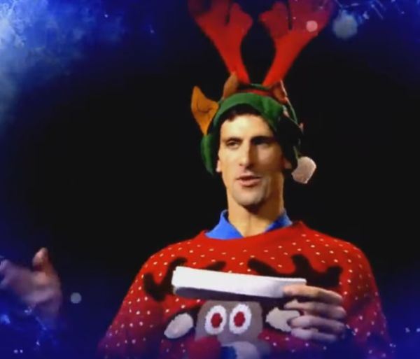 Najsmešniji irvas osvaja Srbiju i ceo svet: ovako vam Novak Đoković želi srećne praznike! (FOTO + VIDEO)