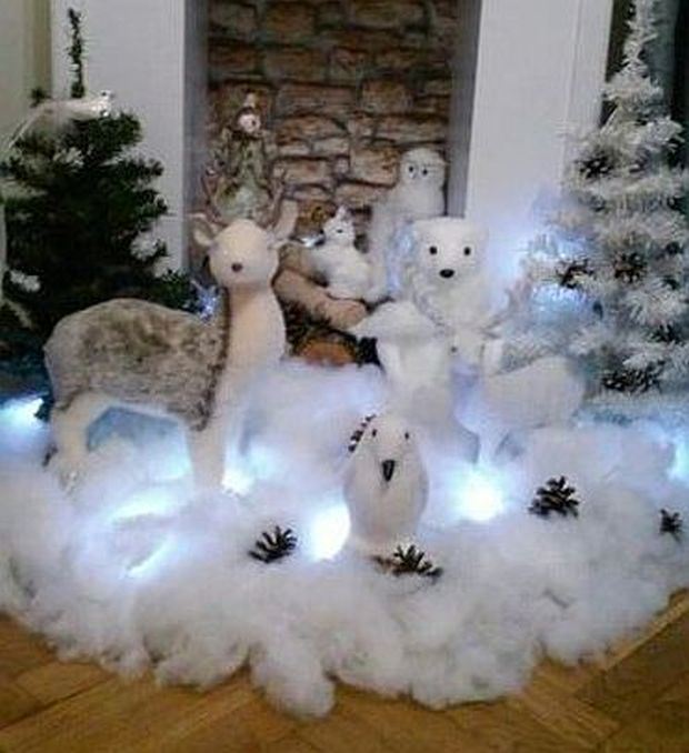 Snežna i novogodišnja čarolija za sve generacije: zavirite u plavo-belu dekoraciju u domu Gorice Jevtović (FOTO)